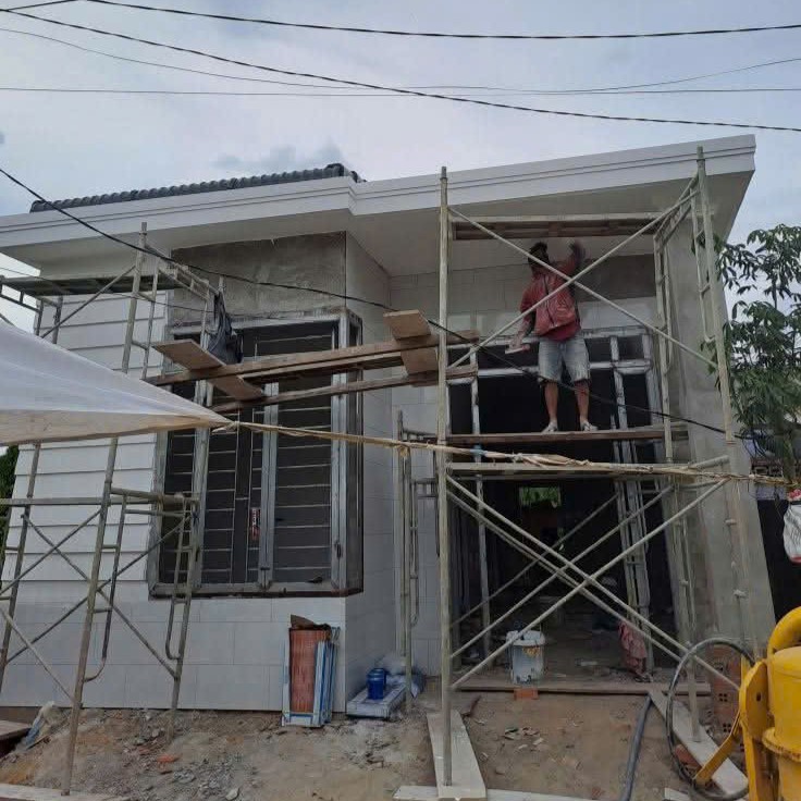 Thi công sơn nhà Đắk Lắk